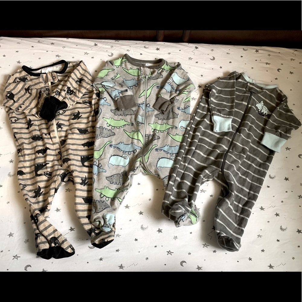 6pc set 0-3 months Pajamas